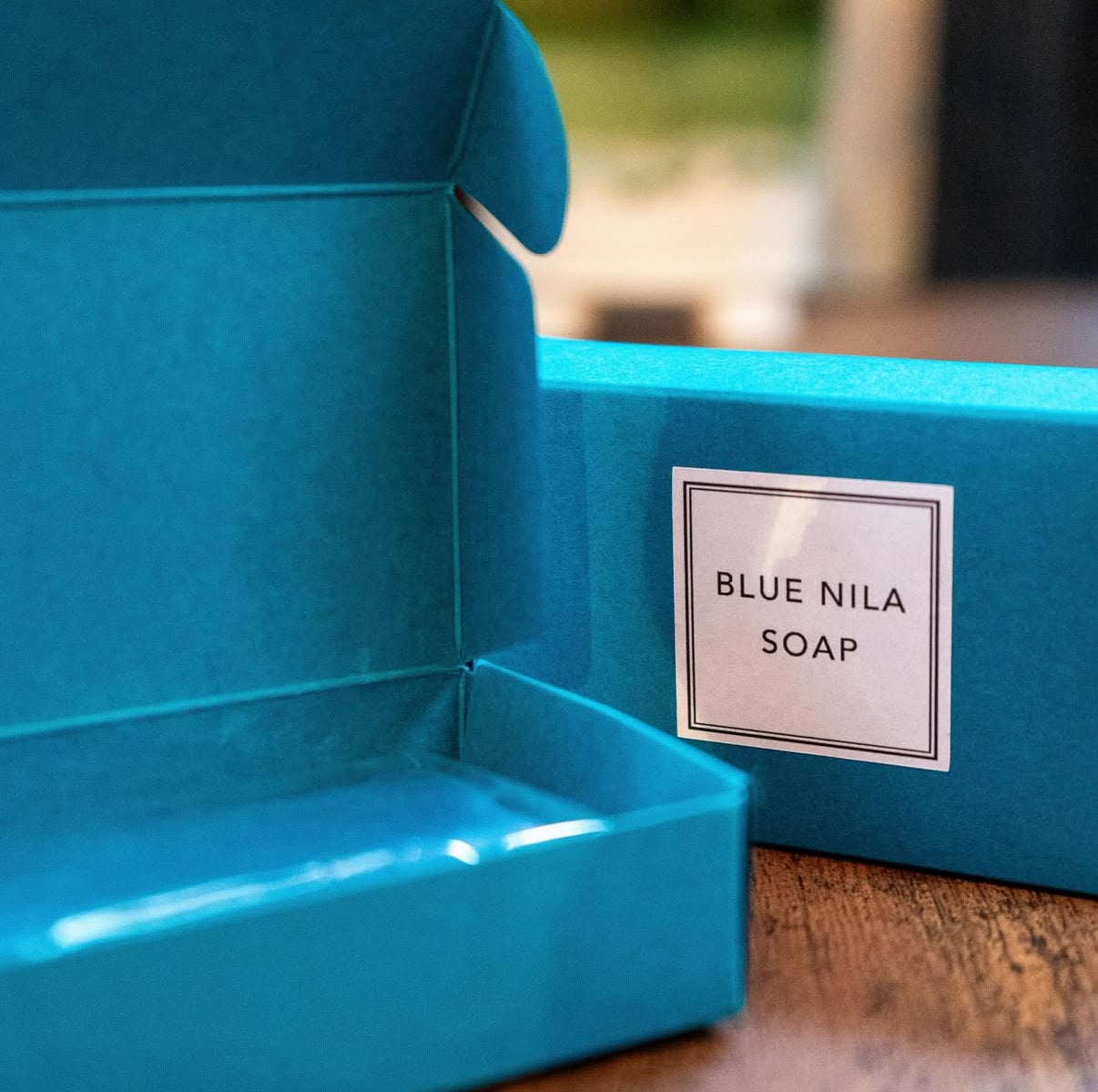 Blue Nila Soap + Exfoliating Pouch (Bundle)