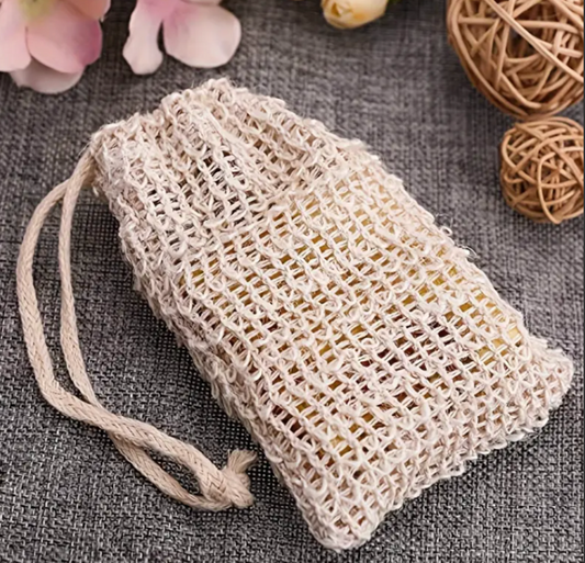 Blue Nila Soap + Exfoliating Pouch (Bundle)